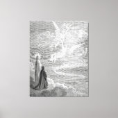 Toile Gustave Doré - Les Bienheureux (Recto)