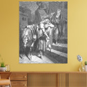 Toile Gustave Doré - Luc 10B Le Bon Samaritain Arrive (Insitu(Salon))