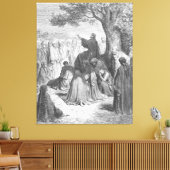 Toile Gustave Doré - Luc 12 Jésus prêche à la multitude (Insitu(Salon))