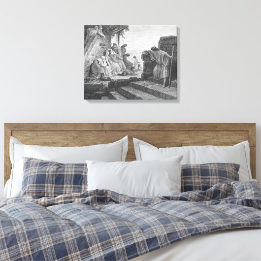 Toile Gustave Doré - Luc 15A Le Fils Prodigue Revient (Insitu(Chambre))