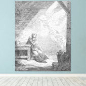 Toile Gustave Doré - Luc 1 - L'Annonciation (Insitu (Plancher de Bois))