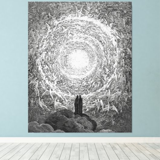 Toile Gustave Doré - Machine Colourised Paradiso (Insitu (Plancher de Bois))