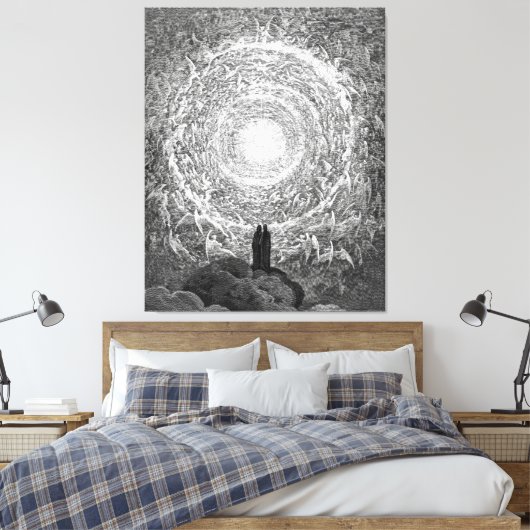 Toile Gustave Doré - Machine Paradis colorisé (Insitu(Chambre))