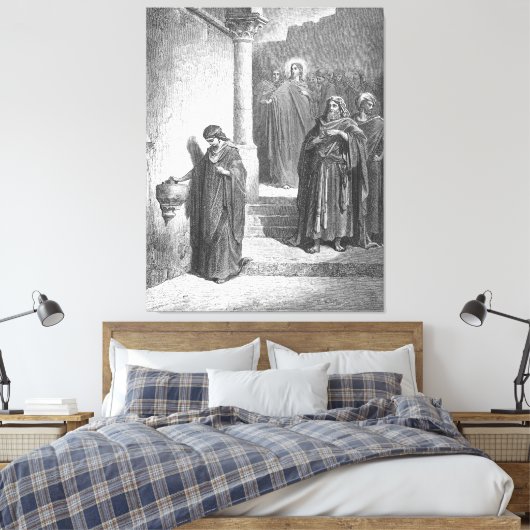 Toile Gustave Doré - Mark 12 The Widow's Mite (Insitu(Chambre))