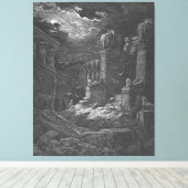 Toile Gustave Doré - Rev 18 Babylon Has Fallen (Insitu (Plancher de Bois))