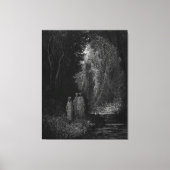 Toile Gustave Doré - Rivière Léthé (Recto)