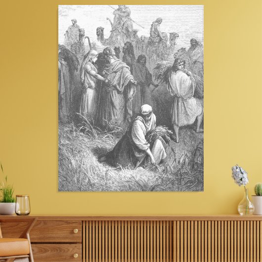Toile Gustave Doré - Ruth and Boaz (Insitu(Salon))
