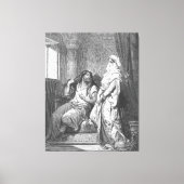 Toile Gustave Doré - Samson et Dalila (Recto)