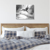 Toile Gustave Dore Satan Du Paradis Perdu Par John Milt (Insitu(Chambre))