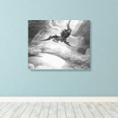 Toile Gustave Dore Satan Du Paradis Perdu Par John Milt (Insitu (Plancher de Bois))