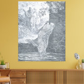 Toile Gustave Doré - Suzanne au bain (Insitu(Salon))