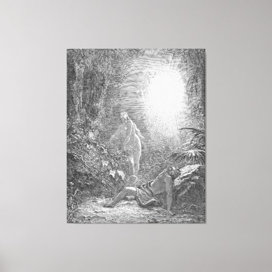 Toile Gustave Doré - The Creation of Eve (Recto)