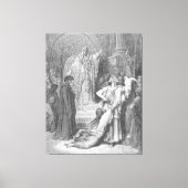 Toile Gustave Doré - The Judgment of Solomon (Recto)