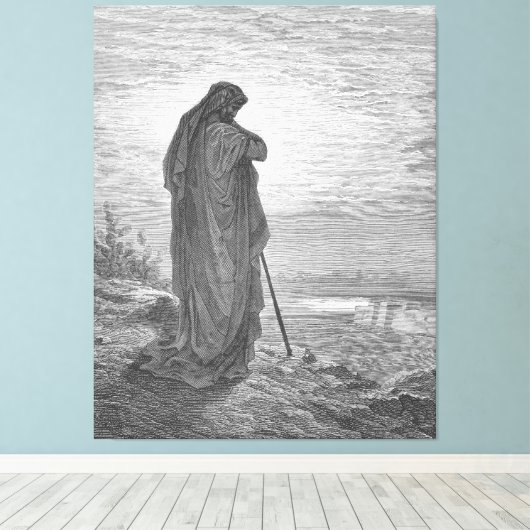 Toile Gustave Doré - The Prophet Amos (Insitu (Plancher de Bois))