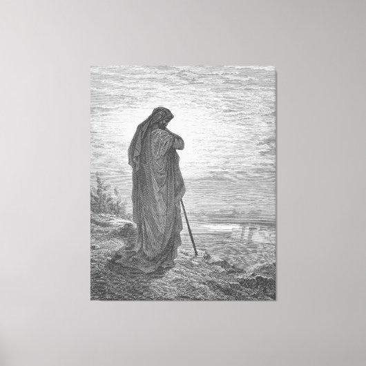 Toile Gustave Doré - The Prophet Amos (Recto)