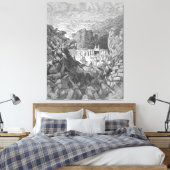 Toile Gustave Doré - The Walls of Jericho Fall Down (Insitu(Chambre))