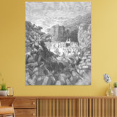 Toile Gustave Doré - The Walls of Jericho Fall Down (Insitu(Salon))