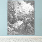 Toile Gustave Doré - Un ange apparaît à Balaam (Insitu (Plancher de Bois))