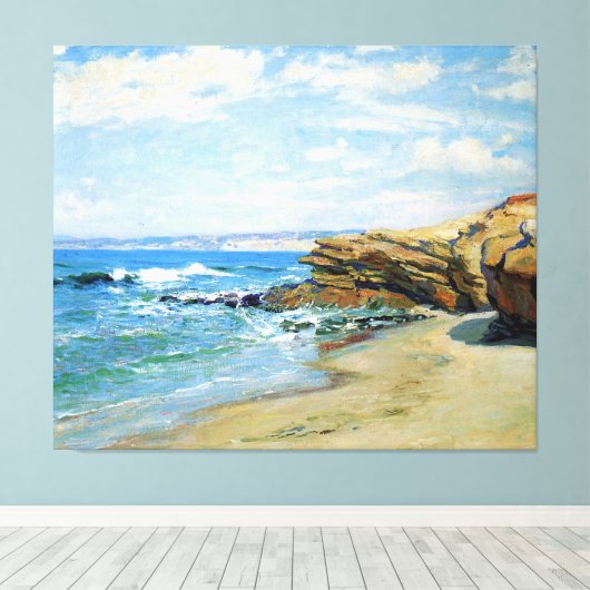 Toile Guy Rose La Jolla Beach (Insitu (Plancher de Bois))