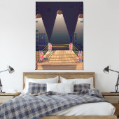 Toile Gymnase de boxe britannique. (Insitu(Chambre))