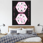 Toile Gymnastique artistique Hexagon (Insitu(Chambre))
