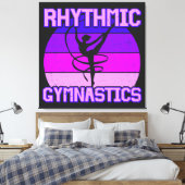 Toile Gymnastique rythmique désorganisée (Insitu(Chambre))