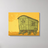 Toile Gypsy caravan (Recto)