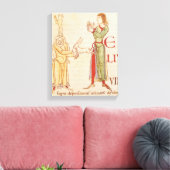 Toile 'H' initial sous la forme de deux jurés (Insitu(Salon))