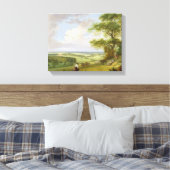 Toile Hackwood Park, Hampshire (huile sur toile) (Insitu(Chambre))