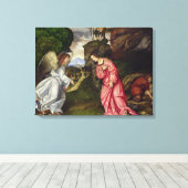 Toile Hagar et l'Ange (Insitu (Plancher de Bois))