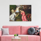 Toile Hagar et l'Ange (Insitu(Salon))