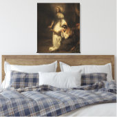 Toile Hagar et l'Ange (par Carel Fabritius) (Insitu(Chambre))