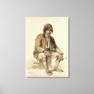Toile Hagiadur - d'Erzerum, 1856