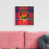 Toile Haig Scottish Crest et Tartan Canvas (Insitu(Salon))