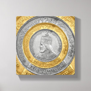 Toile Haile Selassie Jah Rastafari Reggae Rasta Roots 