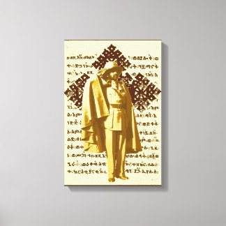 Toile Haile Selassie Rasta Reggae Ethiopie Jamaïque