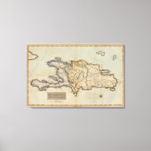 Toile Haïti ou Saint Domingo (Recto)