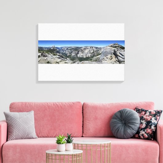 Toile Half Dome et Yosemite Valley - Yosemite (Insitu(Salon))