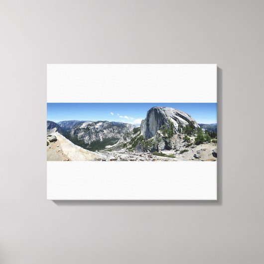 Toile Half Dome et Yosemite Valley - Yosemite (Recto)