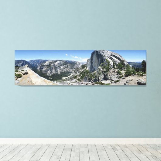 Toile Half Dome et Yosemite Valley - Yosemite (Insitu (Plancher de Bois))