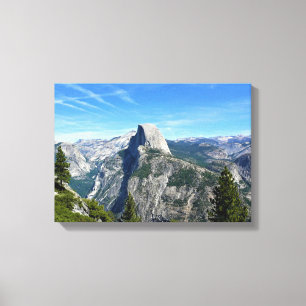 Toile Half Dome from Glacier Point, Yosemite, CA