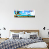 Toile Half Moon Bay Antigua (Insitu(Chambre))