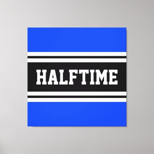 Toile HALFTIME Bleu Bleu Bleu Bleu Bleu Bleu Bleu Bleu B (Recto)