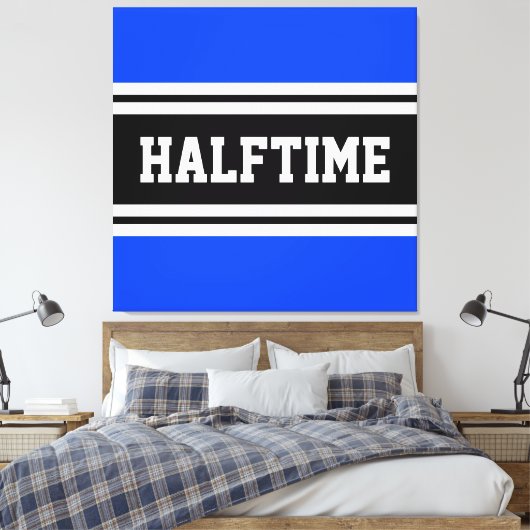 Toile HALFTIME Bleu Bleu Bleu Bleu Bleu Bleu Bleu Bleu B (Insitu(Chambre))