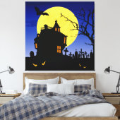 Toile Halloween (Insitu(Chambre))