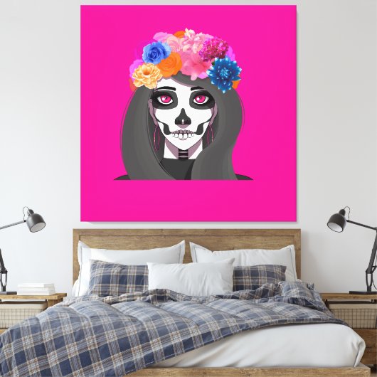 Toile Halloween (Insitu(Chambre))