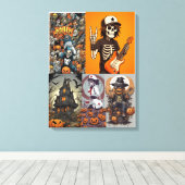 TOILE HALLOWEEN (Insitu (Plancher de Bois))