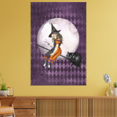 Toile Halloween Alice au pays des merveilles Cheshire Ca (Insitu(Salon))