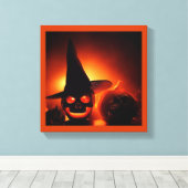 Toile Halloween - Citrouilles 5 (Insitu (Plancher de Bois))