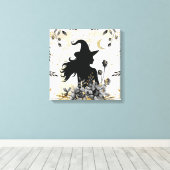 Toile Halloween contemporain moderne sorcière 3 (Insitu (Plancher de Bois))